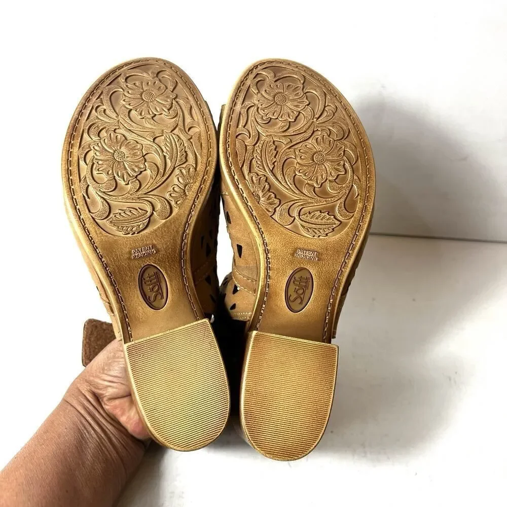 Sofft tan leather